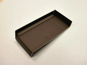 Hliníková krytka PO omítce - antracitgrau