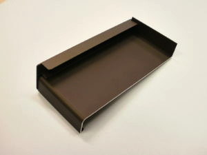 Hliníková krytka PŘED omítkou - antracitgrau