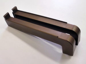 Plastová krytka k hliníkovým parapetům - antracitgrau